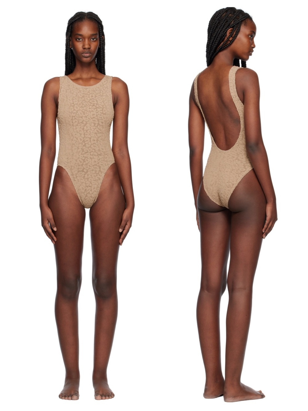 Bond-eye x Free People Guinness One Piece in Oat Leopard | ONE SIZE NWT - Picture 2 of 8